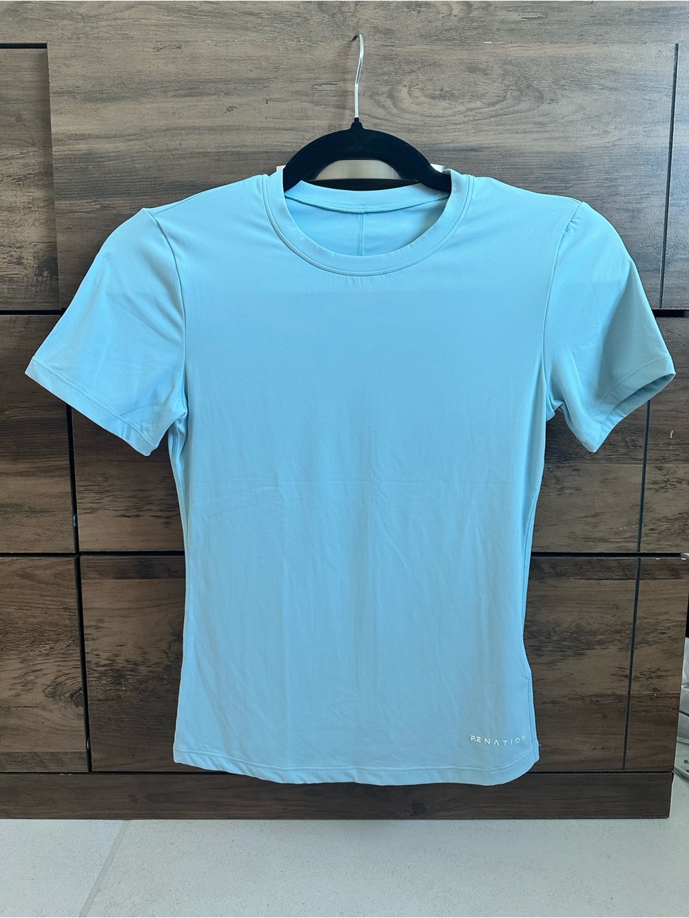 P.E Nation Sky Blue Short Sleeve Active Tee NEW Without Tags